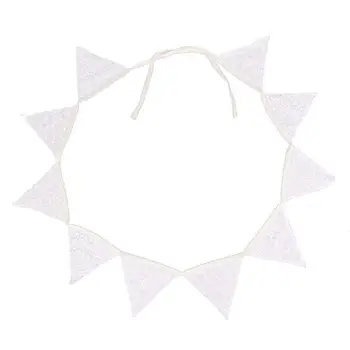 

2.5 m beige lace Pennant Pennant decoration party wedding event