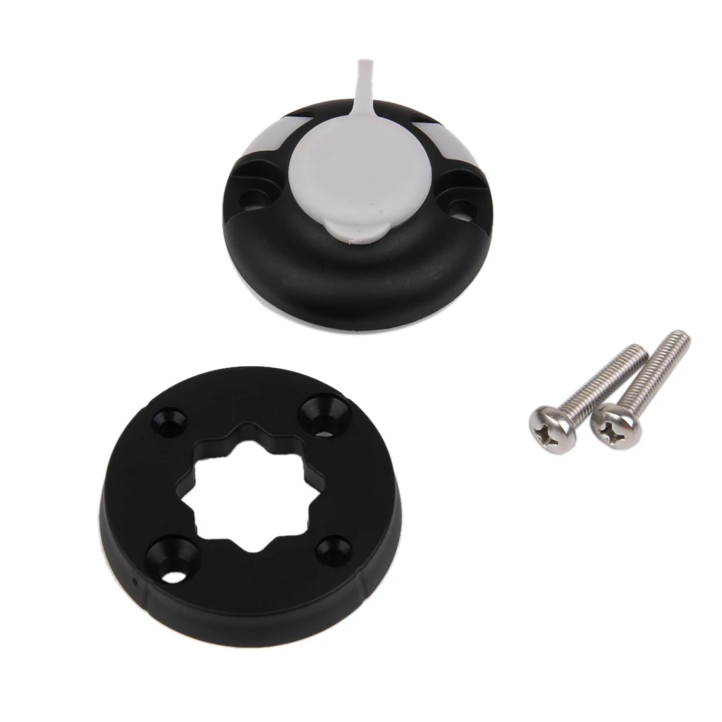 

Adjustable Fishing Rod Holder Boat Mount Rack Kayak Side Flush Tackle Marine