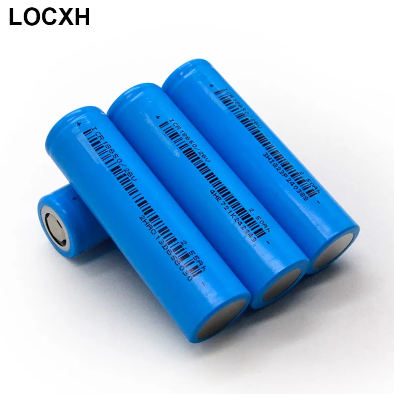 LOCXH NCR18650B 3,7 V 2550 Mah 18650 литиевая аккумуляторная батарея для фонариков