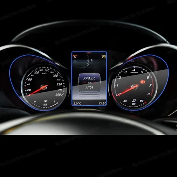 

lcd Car Dashboard Screen Protective Film Anti-scratch Sticker for Mercedes Benz C Class W205 GLC X253 C253 2014-2019