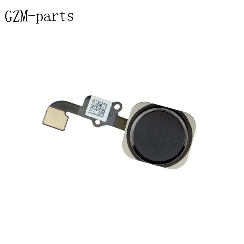 GZM-parts, 1 штука, кнопка «домой», гибкий шлейф для iPhone 6, 6 p, 6s, 7, 8 Plus, кнопка возврата домой, со шлейфом, без сенсорного ID, отпечатка пальца