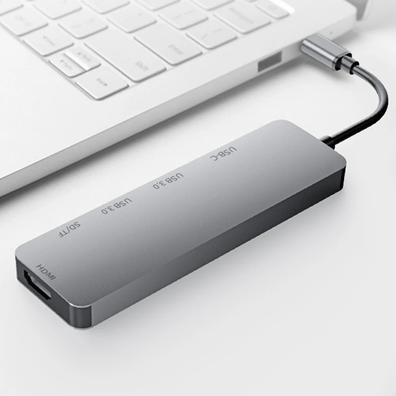 USB C Hub 6 в 1 3 0 порт расширитель адаптер 4K HDMI HD PD Быстрая зарядка док станция для