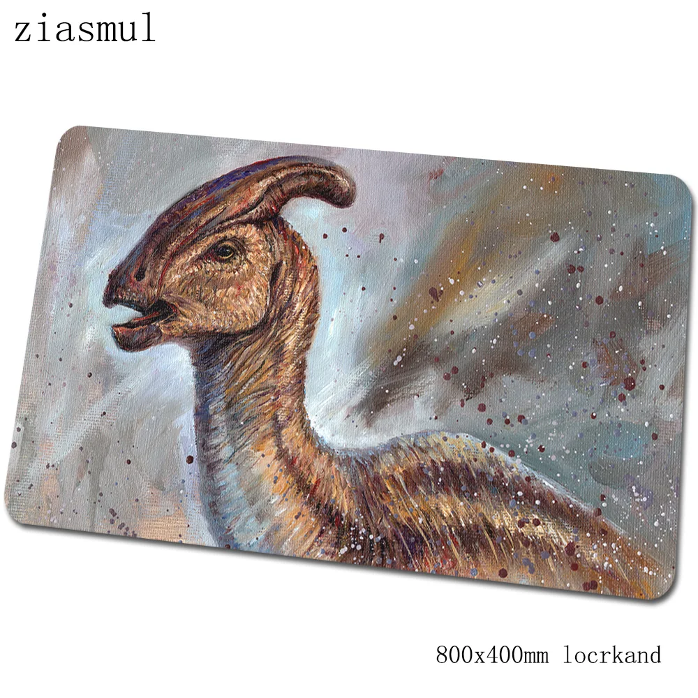 Коврик для мыши с динозавром, 80x40 см,, коврик для компьютерной мыши, геймерский геймпад, популярный большой игровой коврик для мыши, офисный коврик для мыши - Цвет: Size 800x400x2mm