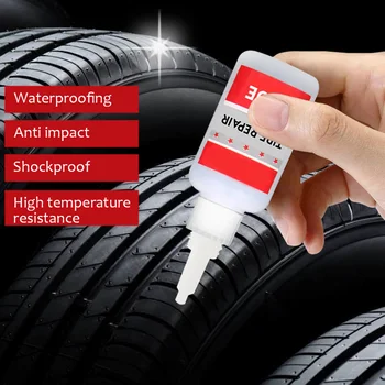 

Tire Repair Glue Tyre Puncture Sealant Glue Bike Car Tire Repair Patch Waterproof Resistant TN88