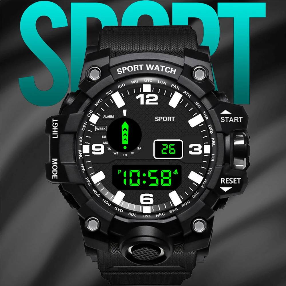 free droshipping G Style Shock Watches Men Military Army Mens Watch Reloj Led Digital Sports Wristwatch Male Gift Analog Automatic Watches Male (13)