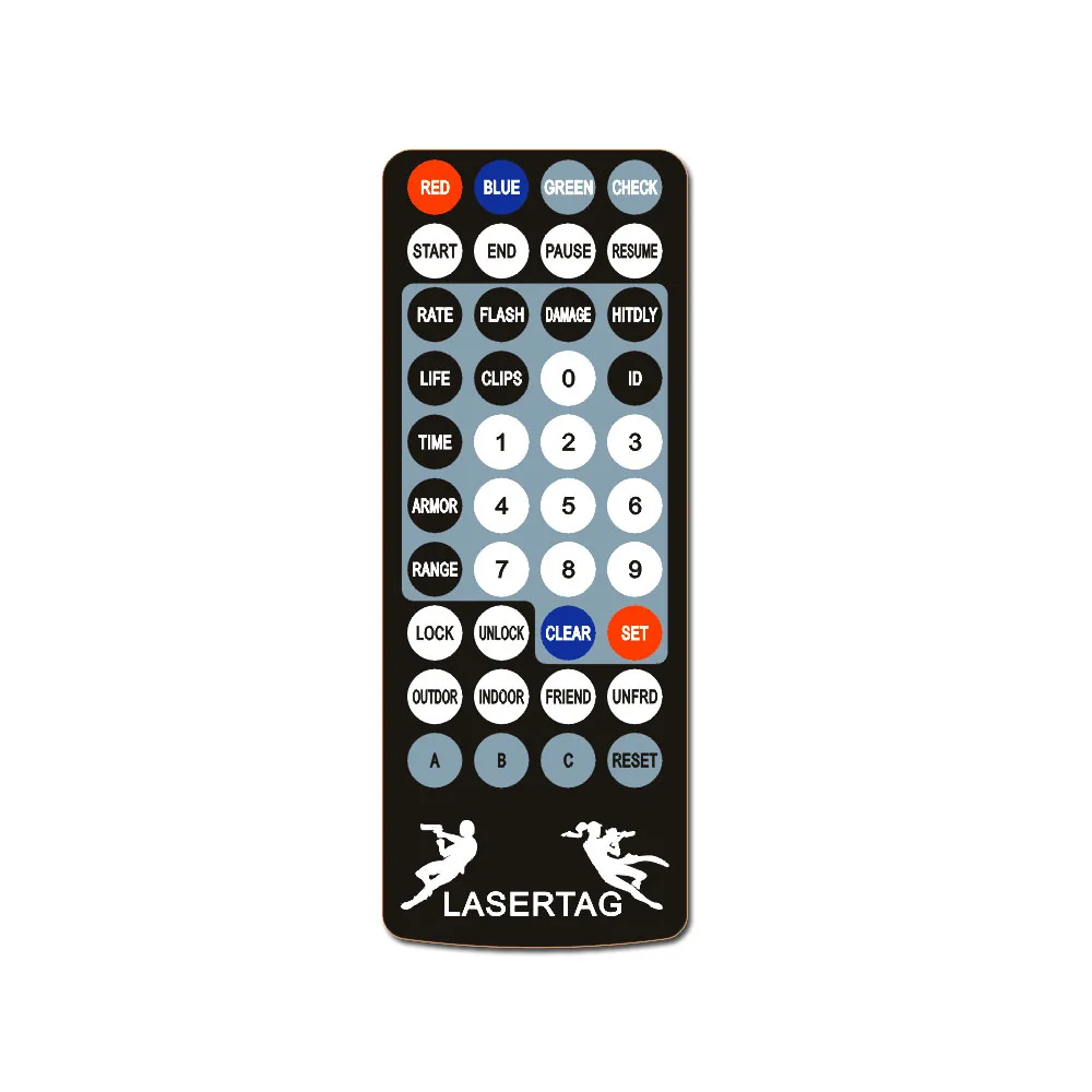 

IR Remote Control For Laser Tag:Referee,Fully editable gun and game configurations,Professional Laser Battle Game