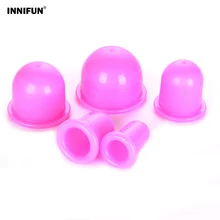

Innifun 5pcs Silicone Cupping Set Anti Cellulite Suction Cup Face Back Leg Arm Whole Body Vacuum Cupping Therapy Set Health Care