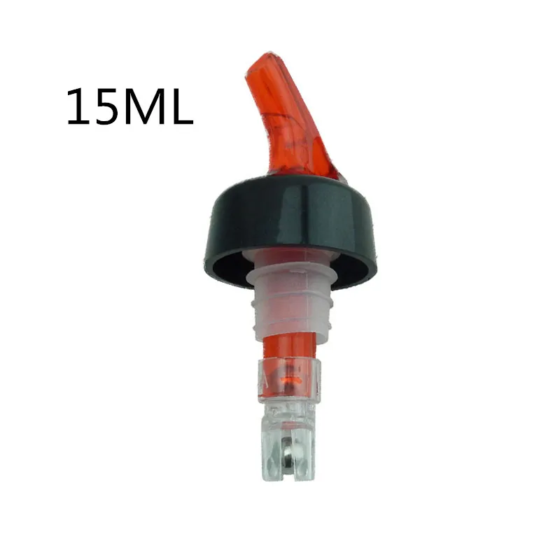 15ML red Цельнокроеное платье 15/20/30 мл Портативный количественного винній наполнитель алкогольный дозатор жидкого мыла измерительный масло косметика парфюмерия Диспенсер панели инструментов - Цвет: 15ML red