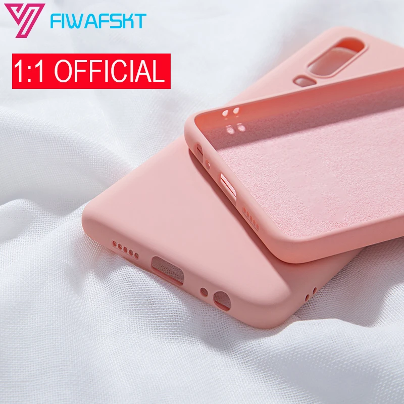 Оригинальный жидкий силиконовый чехол для huawei P Smart Plus 2019 P30 P20 mate 20 Lite Honor Pro 10 10i 8X 9X