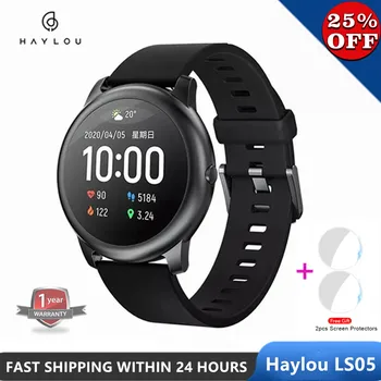 

Haylou Solar LS05 Sport Smart Watch For Men Women Heart Rate Sleep Monitor IP68 Waterproof iOS Android Global Version for Xiaomi
