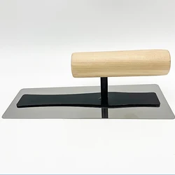 O concreto da construção de 240mm que raspa ferramentas a espátula do emplastro de aço inoxidável que emplastra espátulas, espátula da lama do cimento da parede do assoalho da telha