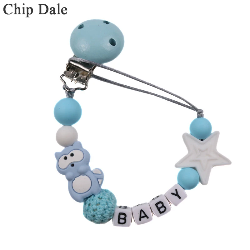 teething pacifier clips