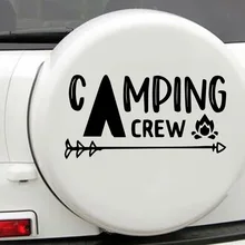 

Fun Camping Auto Stickers On The Car Funny Motorcycle Car Styling Vinyl Stickers On Car