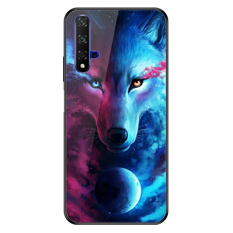 Geruide для huawei honor 20 чехол, закаленное стекло honor 20 lite чехол cubierta para Для huawei honor 20 pro YAL-L41 L21 чехол
