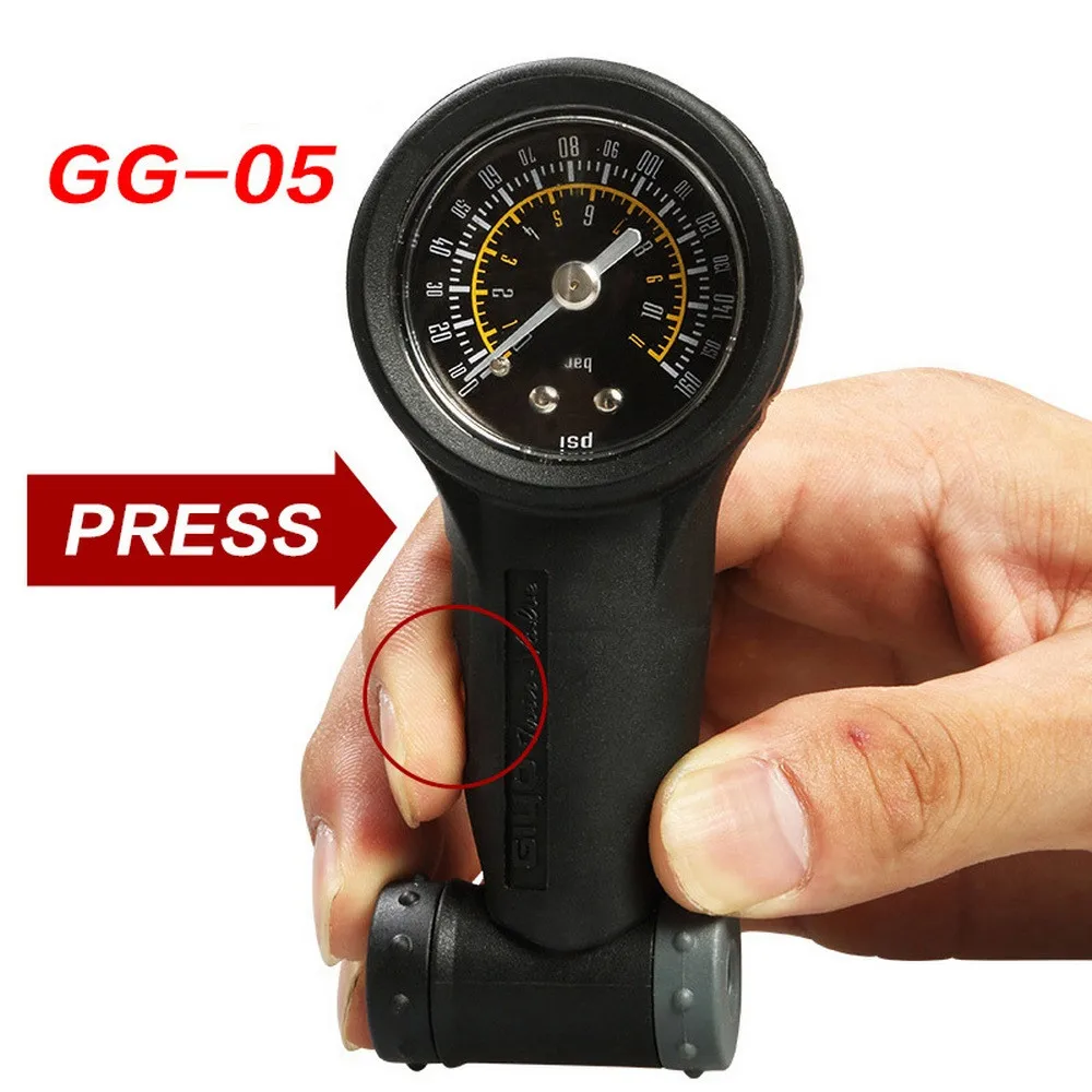 

GG-05 Bike Tire Pressure Gauge 160 PSI Backlight High-precision Digital Air Pressure Tyre Gauge Road Bike Tire Pressure Monitori