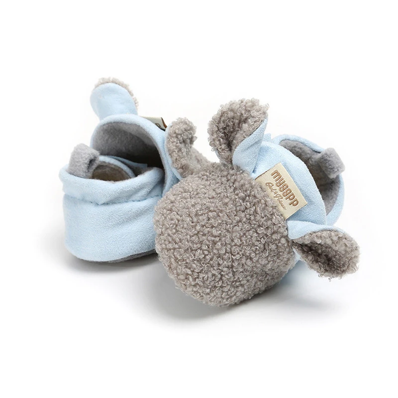 Cute Baby Boy Girl Shoes Baby Moccasins Shoes Bow Soft Soled Non-slip Footwear Crib