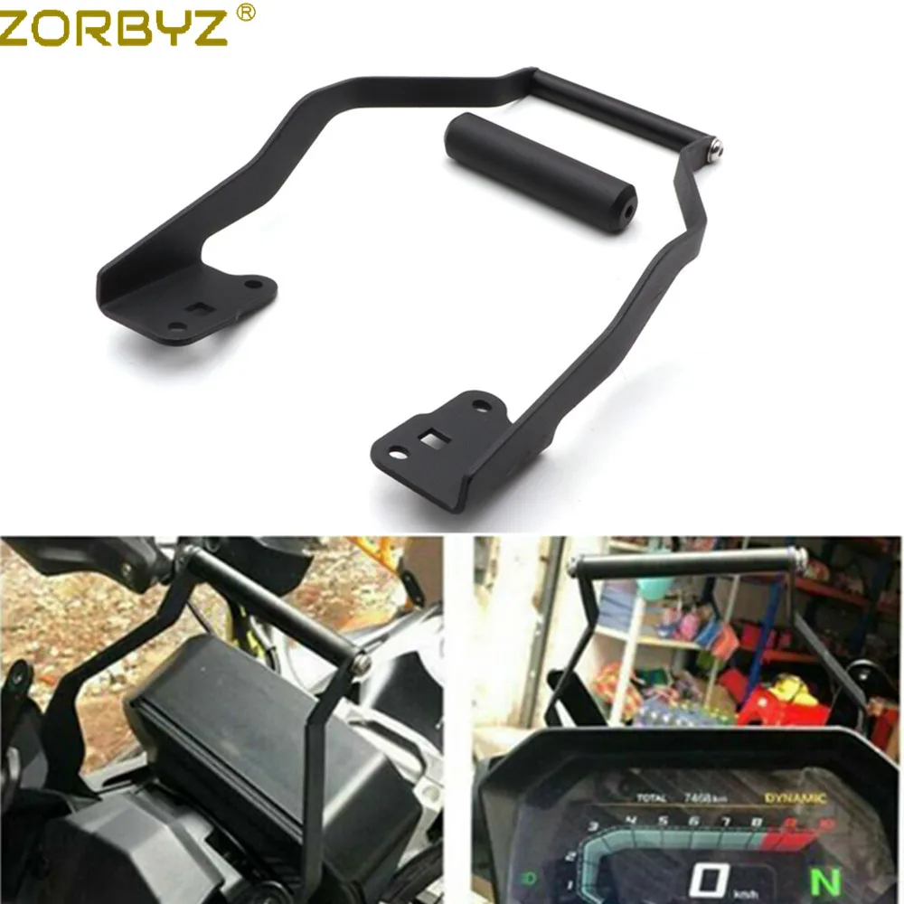 Кронштейн для GPS-навигатора ZORBYZ мотоциклетный 12 мм 22 черный подставка-держатель