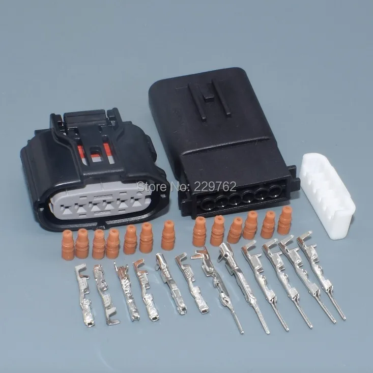 Shhworld 6Pin 12831 6189-7100 TS 025 автомобильный разъем педали акселератора MAF Реверсивный радарный разъем для toyota, SUBARU Mazda