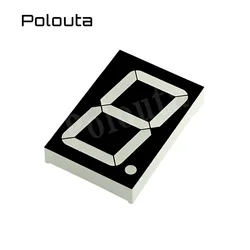 Tubo digital polouta 2.3 Polegada display led tubo digital cátodo e ânodo destaque 7 segmento 1 bit frete grátis