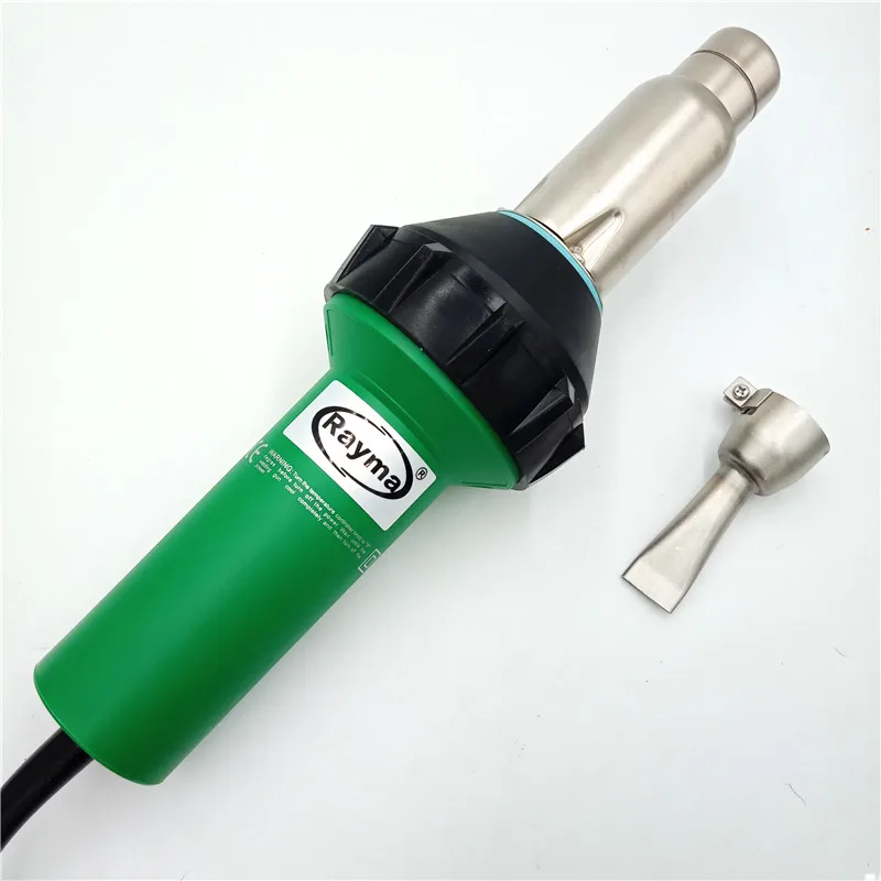 Rayma brand 230V 2000W hot air tarpaulin welder Plastic Welding Gun Hot Air Gun PVC PP Vinyl Floor Welder Polyethylene welding 6