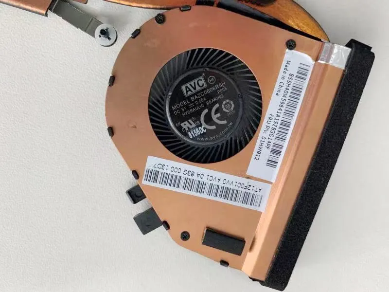 

Кулер для ноутбука Lenovo Thinkpad X270, новый и оригинальный теплоотвод, охлаждающий вентилятор UMA FRU PN 01HW912 01HW913 01HW914