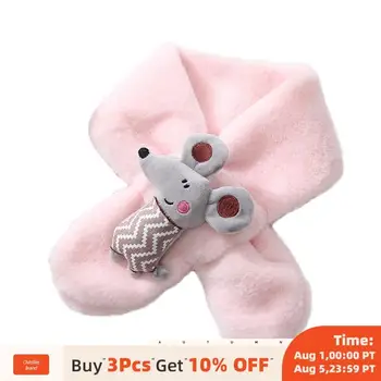 

Bear Leader Warm Fashion Scarf 2020 New Sweet Baby Kids Winter Scarf Girls and Boys Cute Cartoon Accessories Girls Neckerchief