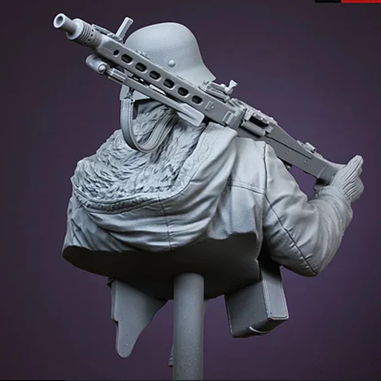 Модель из смолы GK модель MG42 Gunner подразделение Totenkopf Харьков 1/10 военная тема