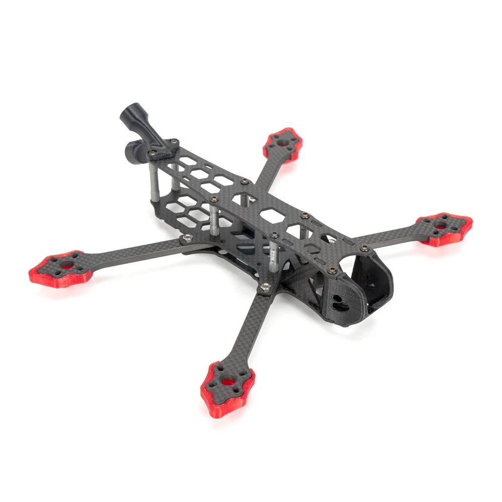 TransTec Freedom HD 228 мм Колесная база 5 мм Arm 3K карбоновое волокно 5 дюймовый Гоночный комплект рамы для FPV гоночных мультироторные детали аксессуары