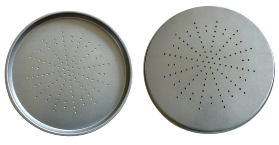 CAKEHOUD аксессуары для домашней кухни, инструмент для выпечки, перфорированная форма для пиццы из толстой углеродистой стали, антипригарная форма для печи Для Выпечки Пиццы, набор