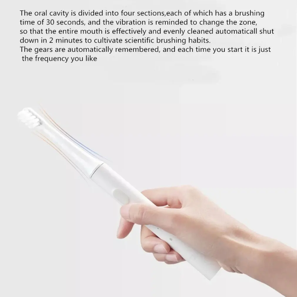 T100 Sonic Electric Toothbrush Lightweight 46G Portable Sonic Rechargeable Toothbrush Best Gift T100 Sonic Electric Toothbrush Lightweight 46G Portable Sonic Rechargeable Toothbrush Best Gift