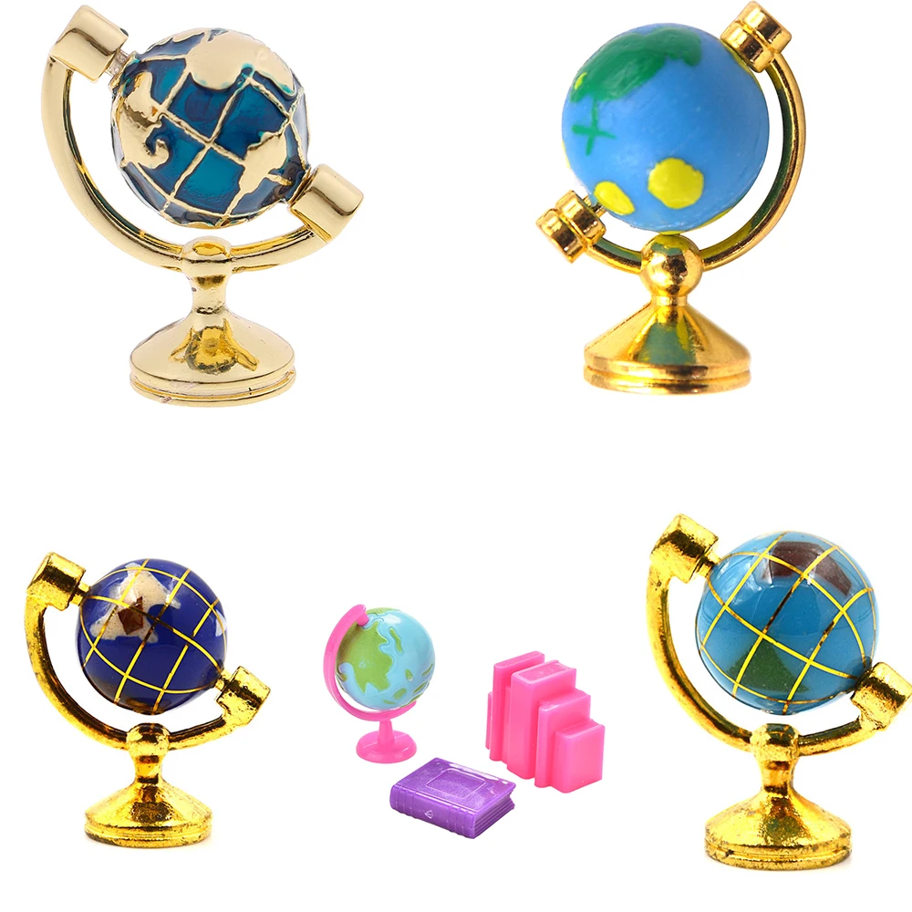 1 Pc New Arrival 1/12 Dollhouse Miniature Accessories Mini Globe Model Simulation Furniture Doll HouseToy | Игрушки и хобби