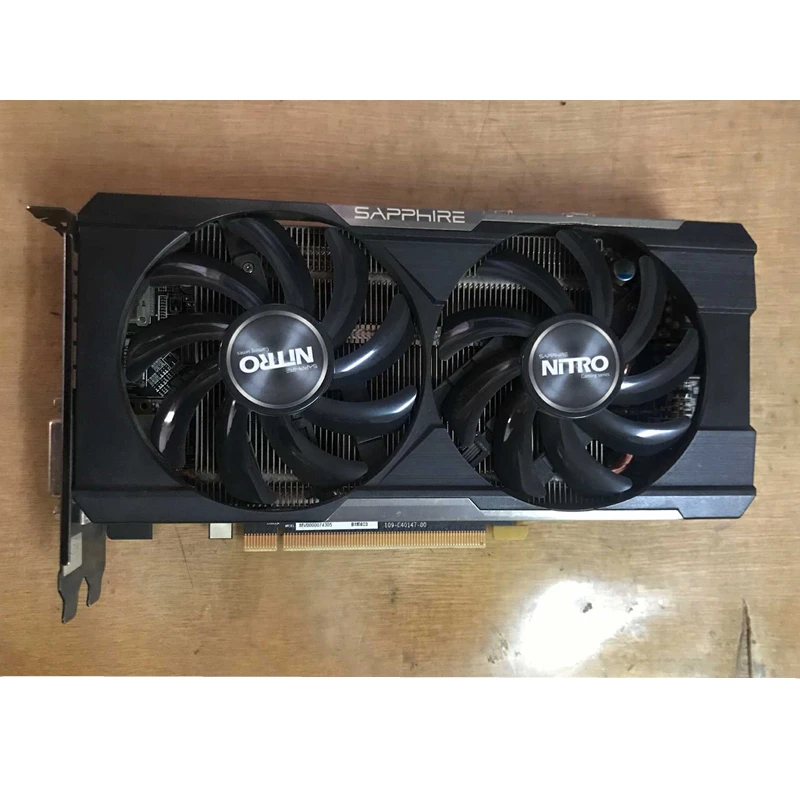Original SAPPHIRE R9 370 2GB Graphics Cards GPU AMD Radeon R9370 2GB Video Screen Cards Desktop PC Computer Game Map Not Mining