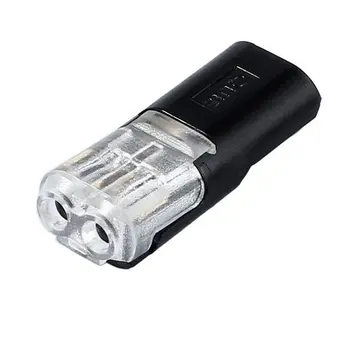 

2-Pin Plug-In Quick Connector Lock Terminal Crimping Wire Led Harness Connector Terminal Crimp Wire 10Pcs