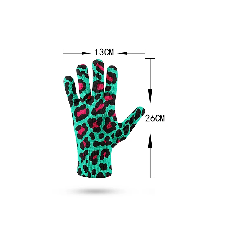 Funny Smiley Pattern Warm Gloves Women 3D Printed Winter Workout Glove Men Autumn Outdoor Leisure Windproof Touch Screen Mitten