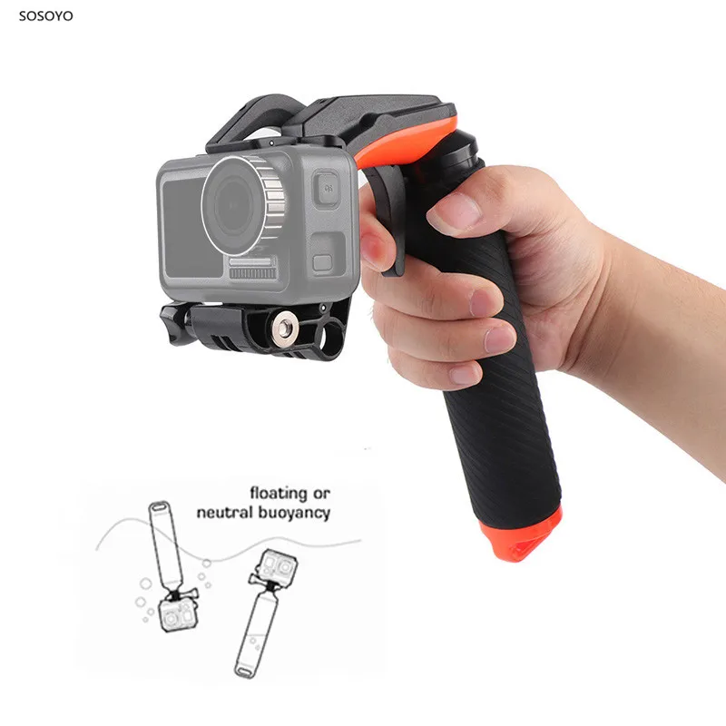Bastão Flutuante para Câmera Bastão Flutuante para Atividade Física no Mergulho para Dji Osmo Acessórios para Câmeras e Atividades Esportivas