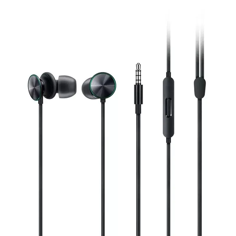 black Новая стереогарнитура OPPO O-Fresh type-c с проводным управлением с микрофоном HD MEMS Hi-Res Сертификация вызова шумоподавляющие наушники - Цвет: black