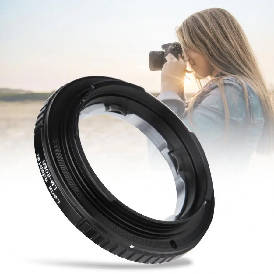 Высококачественное LM-EOSR металлическое переходное кольцо для Leica LM Крепление объектива подходит для Canon EOS R полная Рамка беззеркальная камера