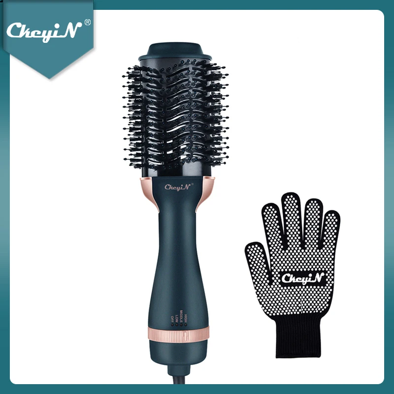 CkeyiN Escova De Ar Quente Secador De Cabelo Escova Styler Volumizer 3