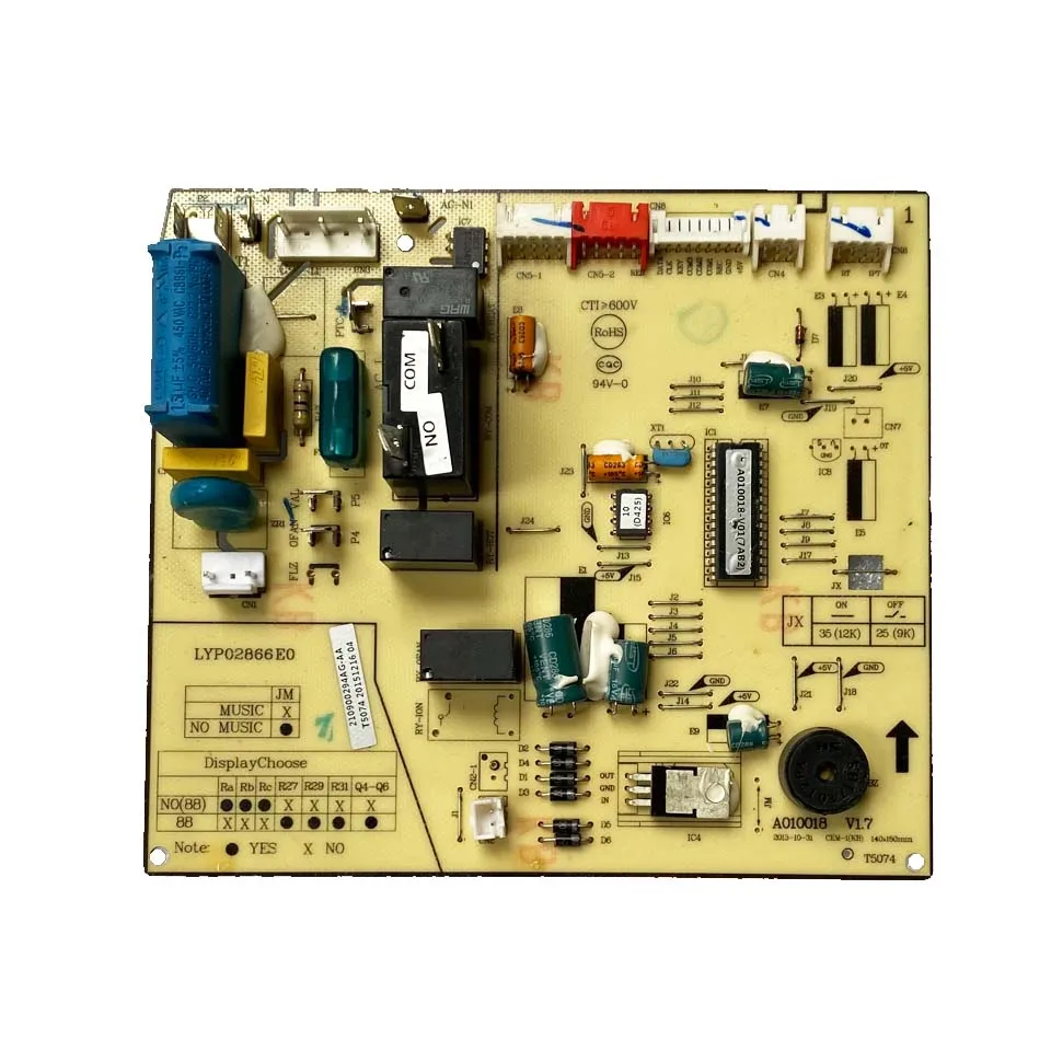 For Tcl Air Conditioning Part Lyp02866e0 A010018 V1.7 Dpga.nt(pg).(ct