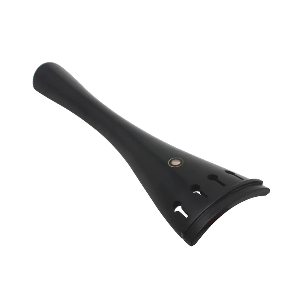 Violin Ebony Violoncello Accessory Tailpiece For 3/4 4/4 Violincello