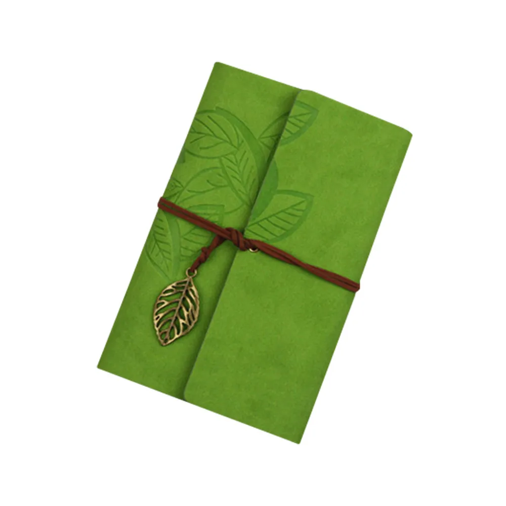 Классическая крафт-бумага ремешок лист тетрадь подходит для офиса или школы творческий Дневник Книга подарок портативный ноутбук - Цвет: G