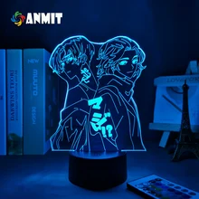 

Manga 3d Light Tokyo Revengers Mikey Led Lamp for Child Bedroom Decor Night Light Birthday Gift Room Table Anime Tokyo Revengers