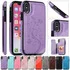 

For Samsung S8 S9 S10 Plus Magnetic Leather Wallet Case Card Slot Shockproof Flip Cover