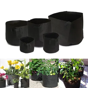 

Home Garden Tools Plant Seedling Grow Pot Potato Strawberry Fabric Vegetable Seedling Growing Pots Felt Planting Bucket