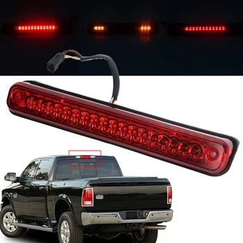 

Black chrome Red LED 3RD Third Brake Light For 1994 1995 1996 1997 1998 1999 Chevy Silverado Sierra