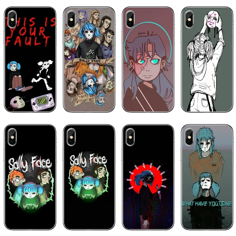 Чехол для телефона Sally Face Game Samsung Galaxy M30 A70 A60 A50 A40 A30 A10 A9s A8 A6s J8 J4 J6 Prime Plus 2018 |