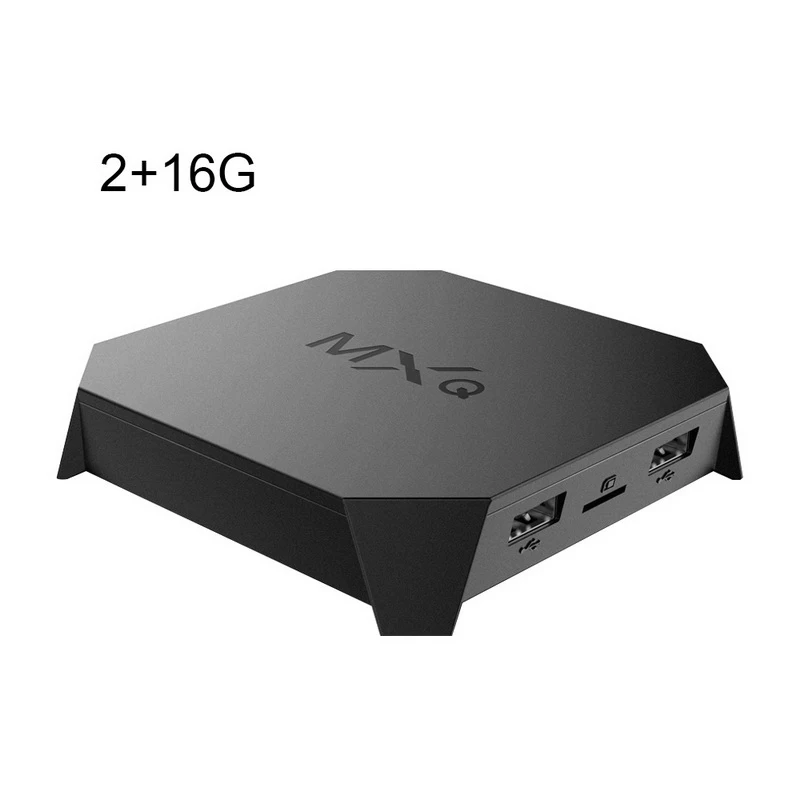 MXQ 4K android tv box 2G 16G Smart BOX Android 7,1 4K HD 3D 2,4G WiFi S905W четырехъядерный Медиаплеер smart tv android tv box - Цвет: 2GB 16GB