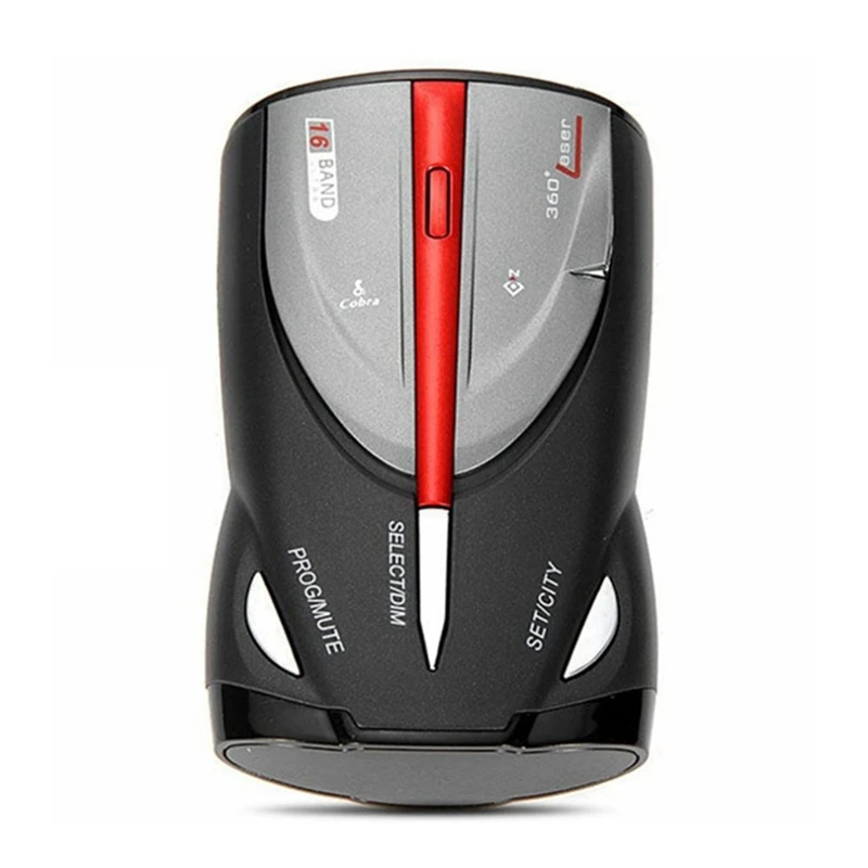 

12V 16 Band Cobra Xrs 9880 Anti Radar Car Detector 360 Degree Led Display Police Speedometer Voice Alert