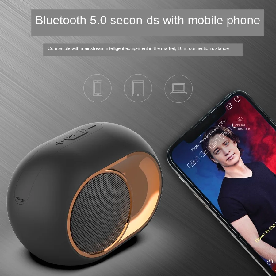 Bluetooth динамик, портативные колонки, беспроводной саундбар, стерео музыка, объемный супер бас динамик, HiFi Звук, поддержка TF карты