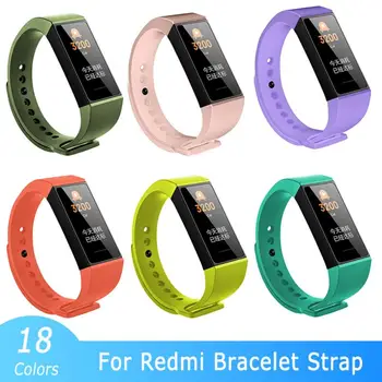 

Silicone Wrist Strap For Redmi Smart Bracelet For Xiaomi Redmi Band Replacement Watch Strap For Mi Redmi Sport Watchbands